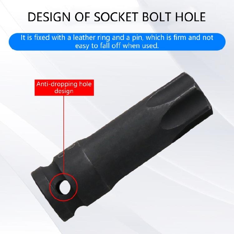 78mm Bit Socket 1/2 Drive Star Impact Socket For Camshaft Pulley Adjustment On Multiple Engine Variants