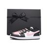 Air Jordan 1 Rutschfest Abriebfest Niedrig geschnitten Vintage Basketballschuhe Damen Schwarz Rosa DC0774-101(Team59-SBOX)