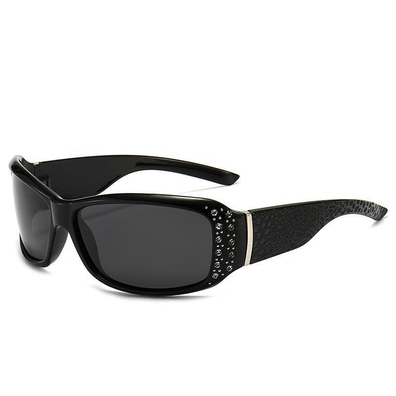 

Vintage Rhinestone Decor Sunglasses for Women Classic Retro Eyeglasses Frame