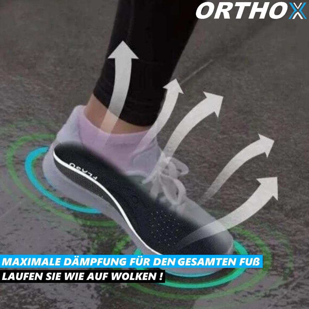 ORTHOX Einlegesohlen Plattfuß Spreizfuß Senkfuß Einlagen für Damen & Herren