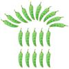 20Pcs Artificial Chili Peppers Realistic Simulation Fake Vegetable Decoration Photo Props Home Shop Display Foams Pepper