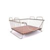 Kitchen multi-functional floor rack wrought iron toy storage basket household multi-layer stackable clothing storage basket