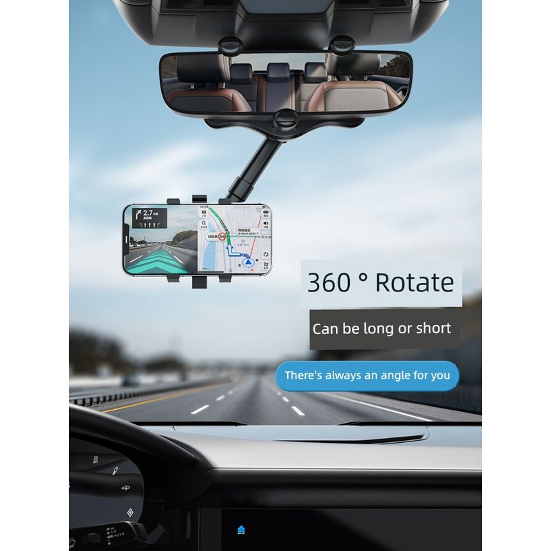 Rearview Mirror Car Phone Holder New New Arrival Car Navigation Bracket Automotive Device Mount AR Navigation Multifunctional