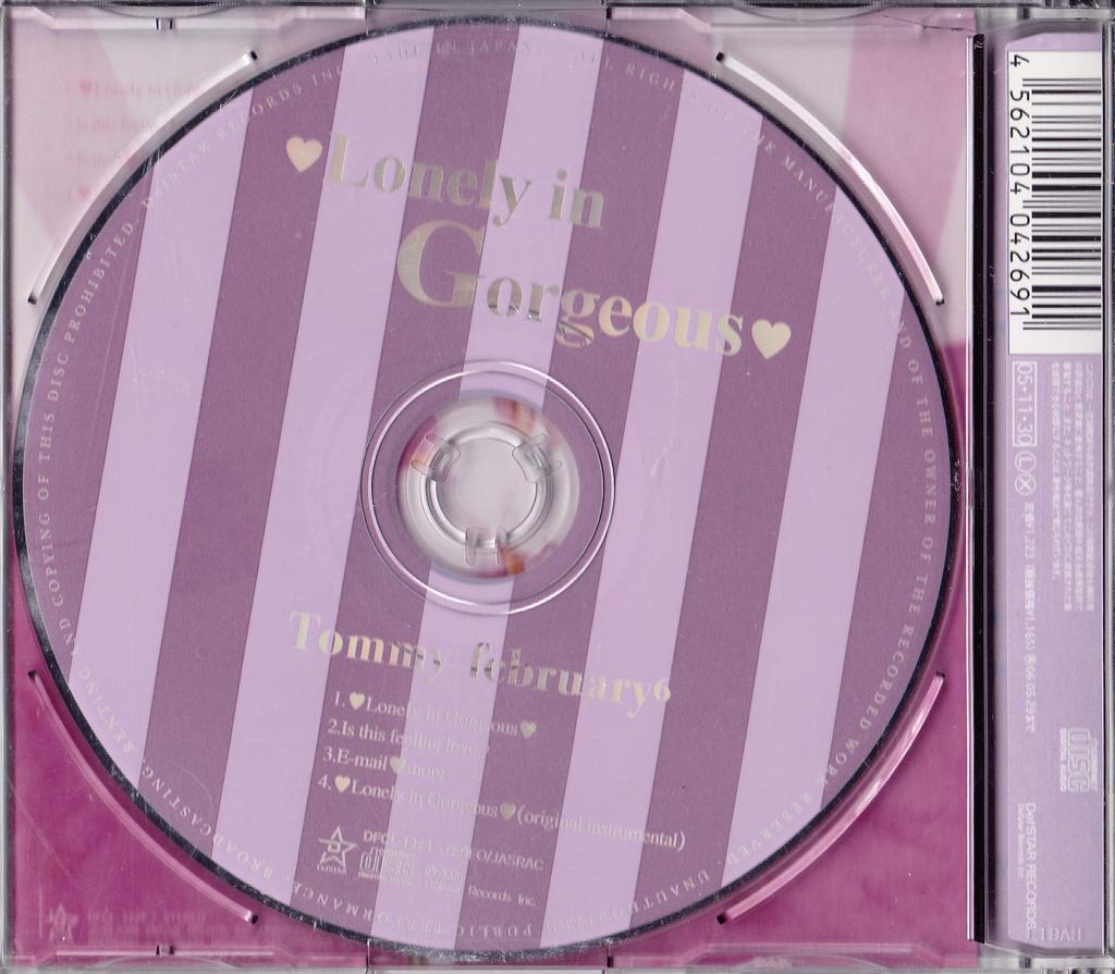 Lonely in Gorgeous - Tommy February6