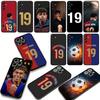 Handyhülle für Xiaomi Redmi 15C 15 A4 A5 9A 9T 10A 10C 9C NFC Note 11 9 10 Pro 8T Hülle Fußball Nummer Nr. 19 Fußball Nr.19 Gehäuse