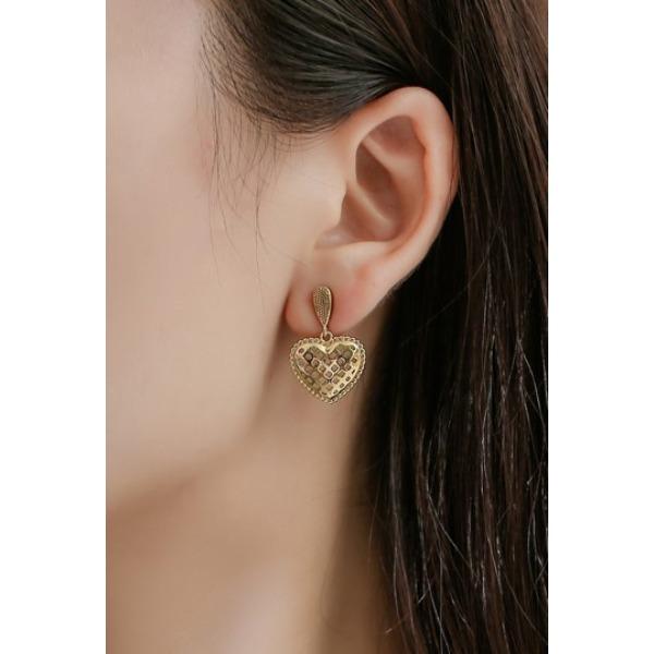 

Popular Cold Wind Stacked Chain Cool Cold Wind Earrings Necklace