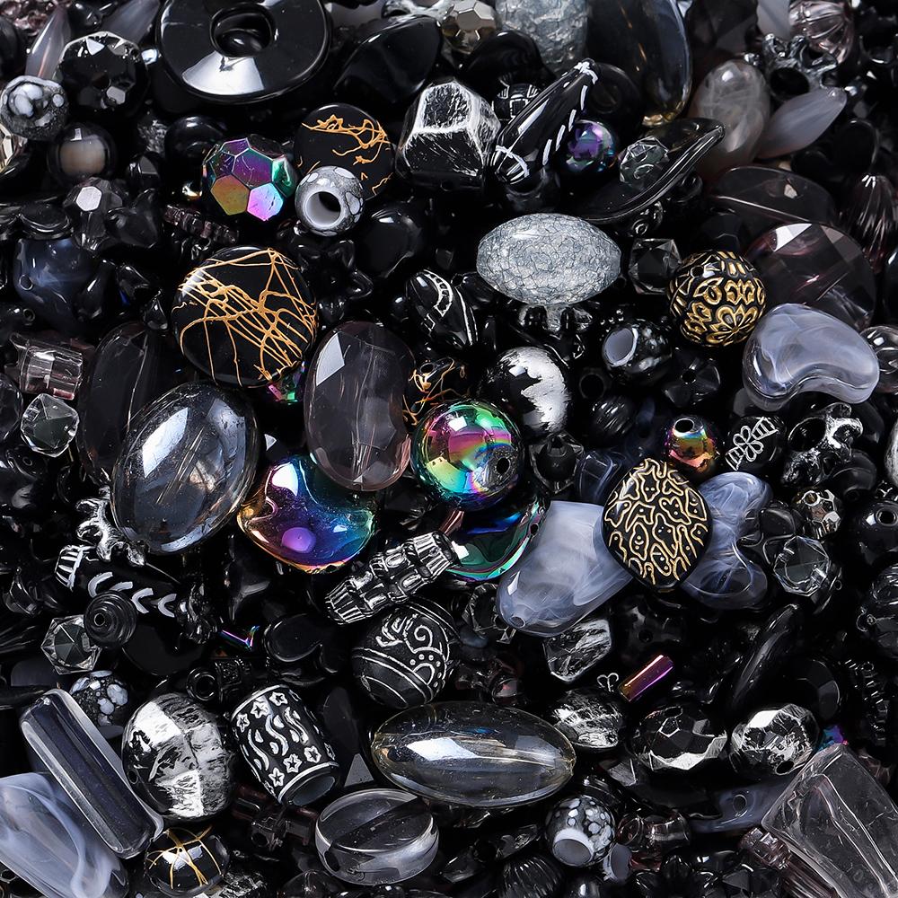 20g/Lot Mixed Shape Beads Acrylic Loose Spacer Bead for DIY Handmade Bracelet Necklace Jewelry Making Accessories Supplies