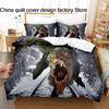 Metro Exodus Bedding Set 3PCS VideoGame Print Duvet Cover All Sizes Customizable for Gamers Bedroom Twin Full Queen King Size