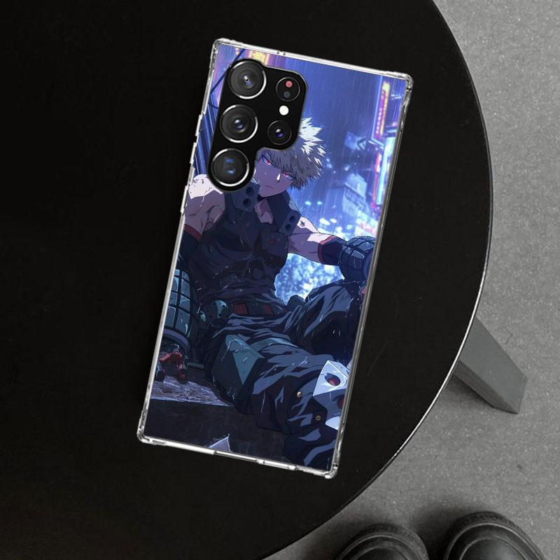 Dakugou Katsuki MHA My Hero Phone Case Cover for Samsung Galaxy S26 S25 Edge S24 S23 Ultra S22 Plus S21 FE S20 + Art Customized