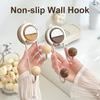 Hook Load-Bearing Non-Slip Wall Hook with Vacuum Suction Cup Reusable Wall Hook for Bathroom Kitchen Porch