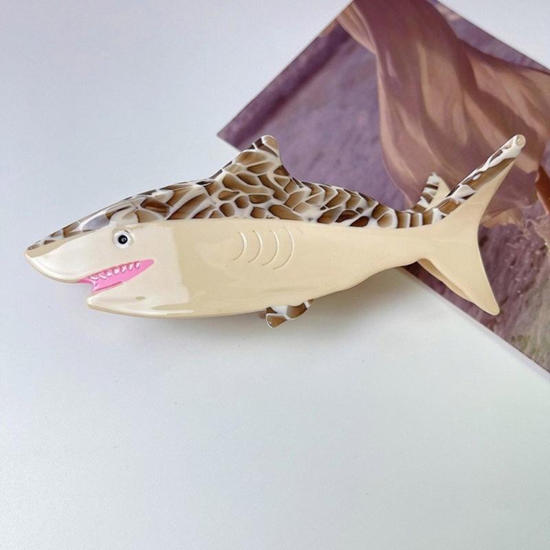 Delicate Ocean Animal Shape Hair Claw for Woman Girl Skincare Makeup Jaw Clip for Thin Hair Ponytail Hold Hair Clip