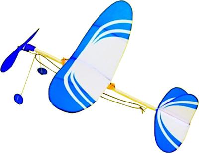 Studio Mid Junior Light Plane Robin Model Airplane Rubber-Powered JLP-15