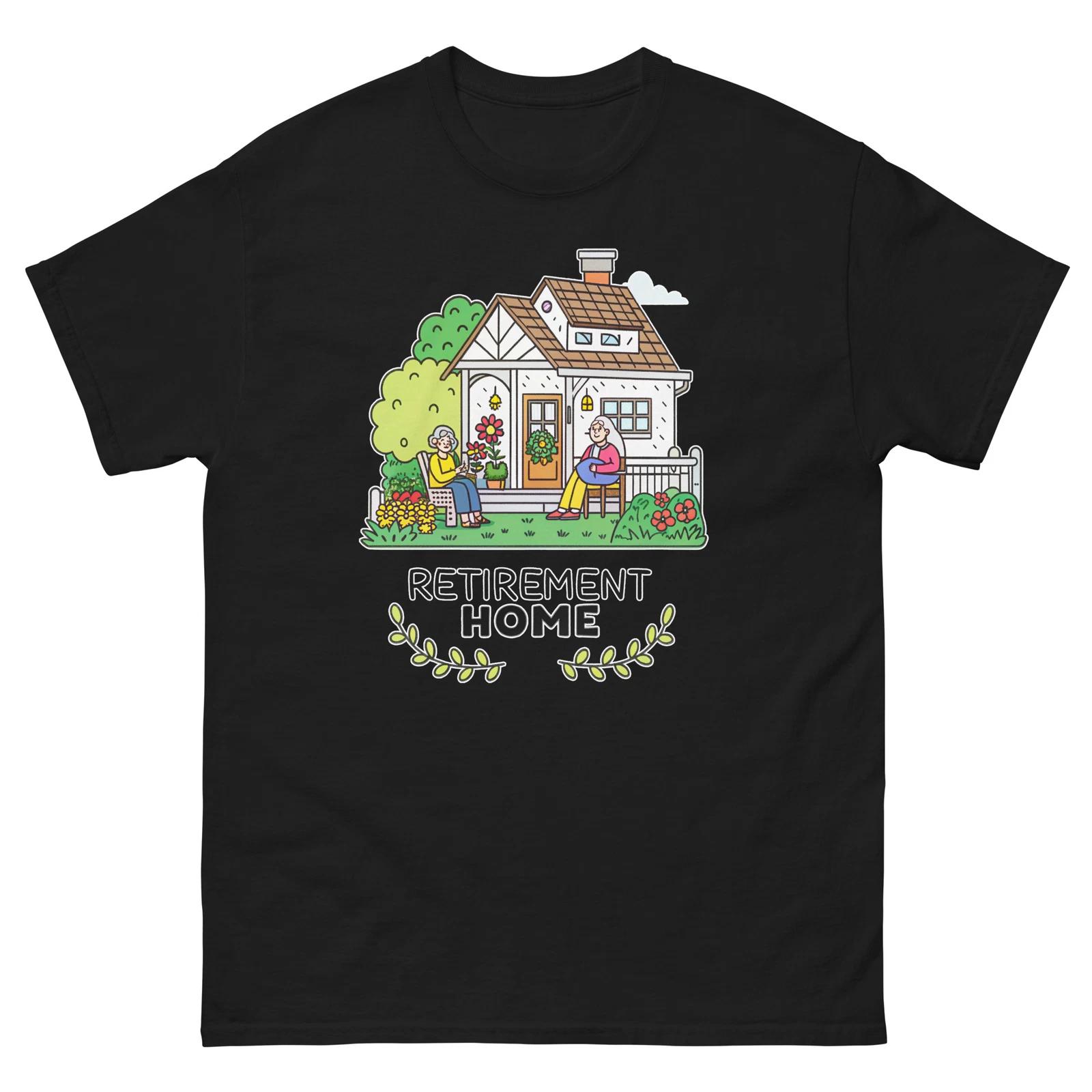 Retirement Home Everyday Location Building Place T-Shirt S