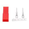 50 Sätze 2-poliges Gehäuse und Stiftleistenstecker-Adapter JST-Steckersatz für RC-Lipo-Akku