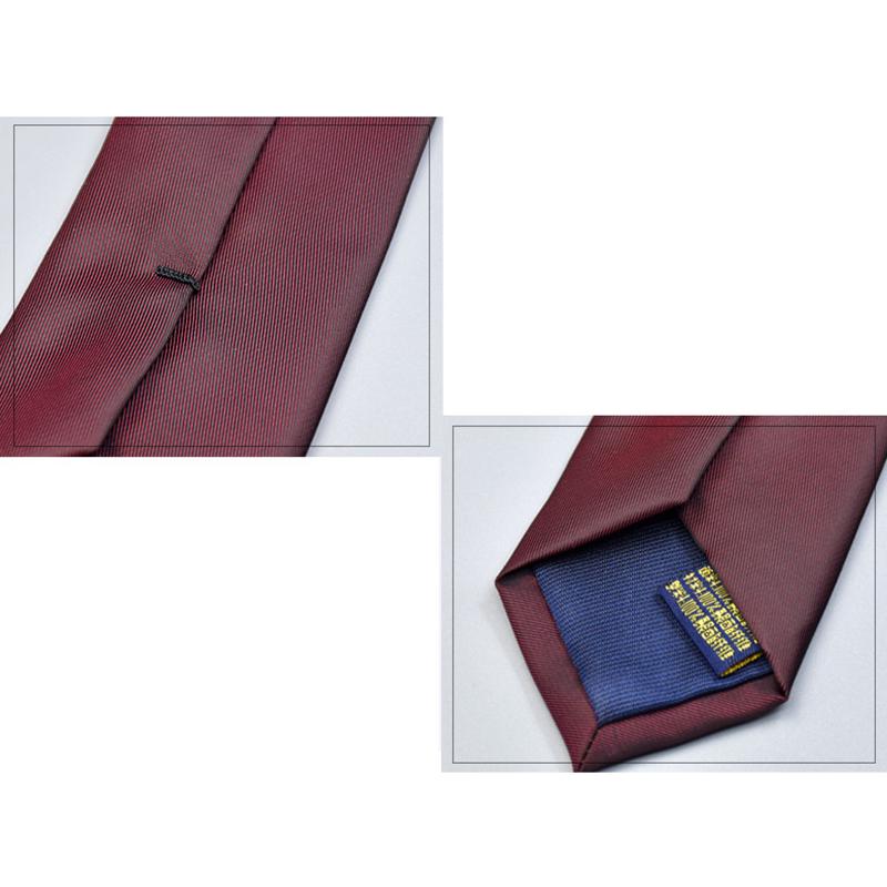 Men's Noble Necktie For Wedding Party Business Formal Suits Fashion Convenient Pre-tied Zipper Ties Narrow Necktie