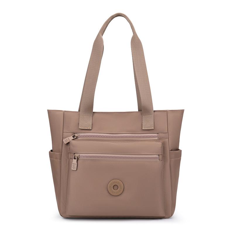 Women's Bag Multi-Color Shoulder Bag Lightweight Nylon Bag Large Capacity Multi-Pocket Handbag