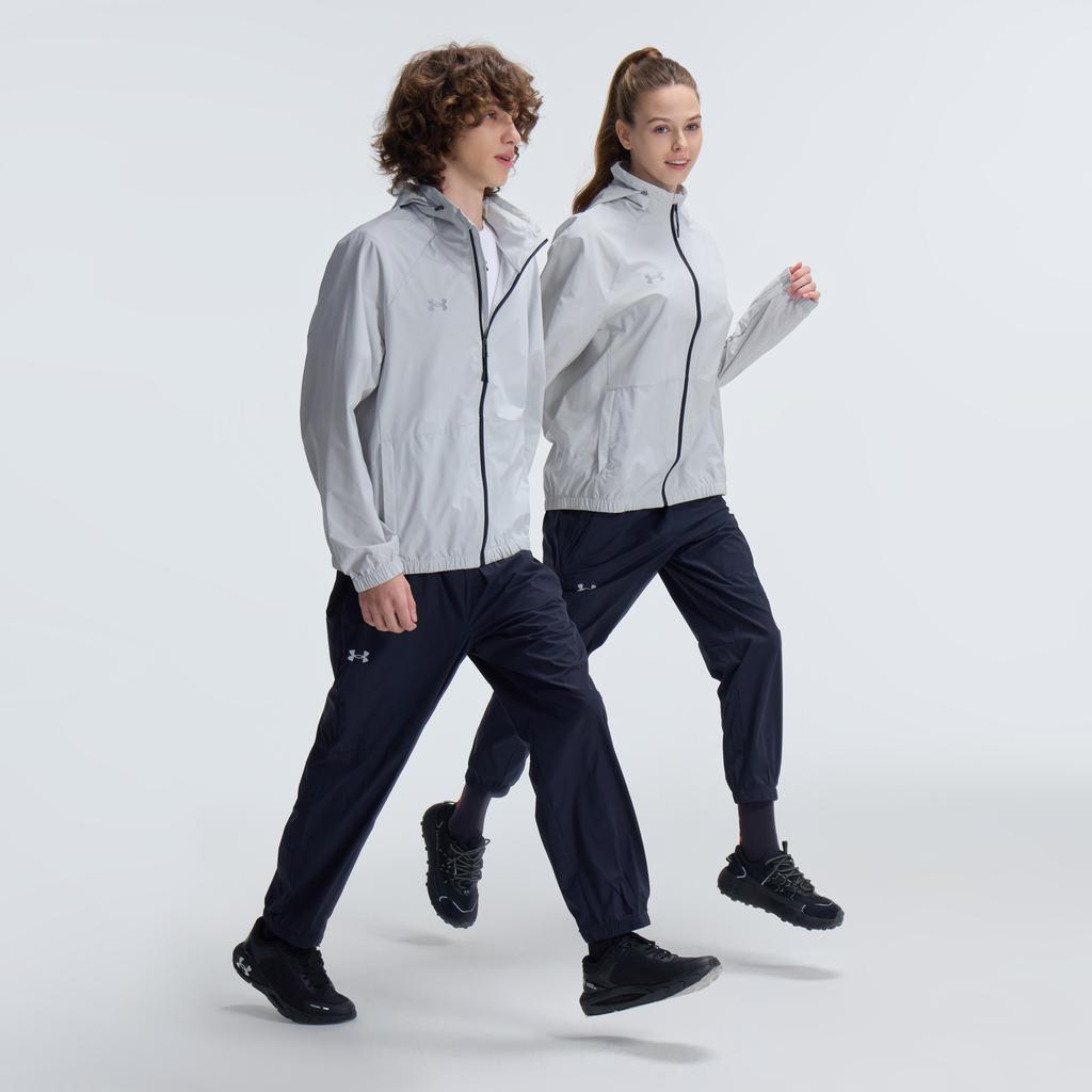 Under Armour Training Vent 2.0 Warm Thick Stand Collar Zip Jacket Unisex Jacket Gray 24500401-009-AB