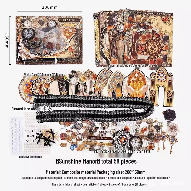 Yuxian DIY Ita Bag Kit Vol. 2 - Ins Style Accessories for Handmade Decoration