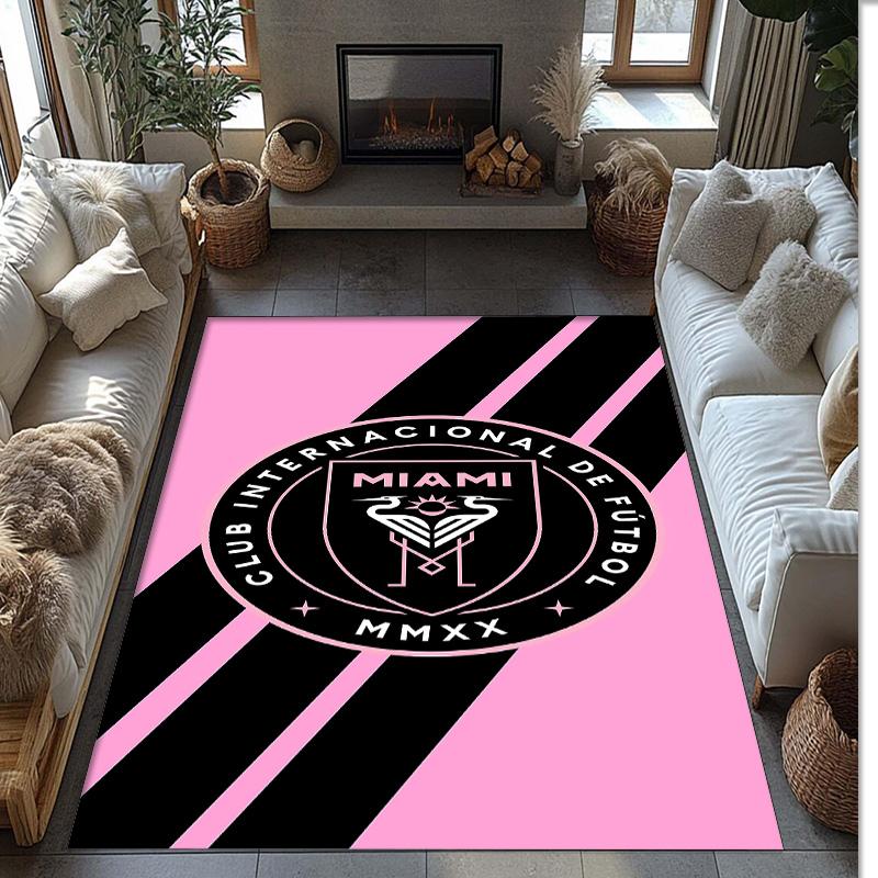 Horror Printed Flannel Area Rug Non Slip Soft Polyester Floor Carpet Indoor Decor Mat for Bedroom Living Room Sofa
