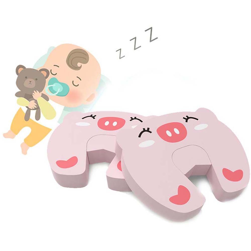 Cartoon Anti-pinch Door Restrictor Baby Safety Lock Door Security Lock Prevent Children Wrestling