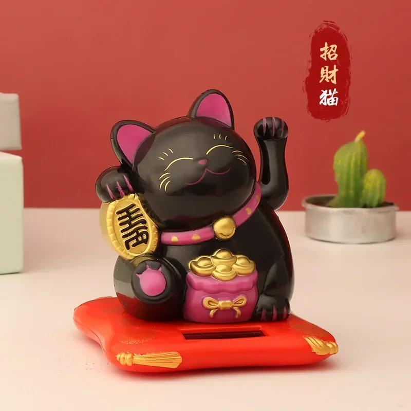 1pcs  Lucky Cats Electric Waving Arm Lucky Cat Cashier New Store Opening Gift Chinese Cat Decoration Christmas Birthday New Year