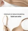 Seamless Lift Goddess Bra: Women's Small Bust, Summer Thin Style, Side Bust Control, Anti-Sagging, Sexy Half Cup.