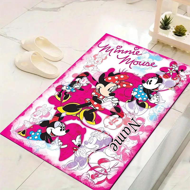 Custom 1Pc Minnie Mouse Adventure Rug Office Carpet Indoor Outdoor Entrance Doormat Nonslip Soft And Comfortable Living Room D916149