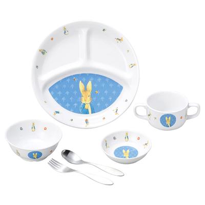 Højtydende porcelæn, der er svært at knække Frokost lille gaffelsæt Peter Kanin Klassisk Let for børn at spise og let for voksne at bruge Brugt i