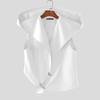 INCERUN Men Sleeveless Thin Irregular Casual Loose Fit Hooded Tank Tops