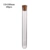 Laboratory Clear Plastic Test Tubes With Corks Caps Storage Containers Wedding Favor Gift Tube