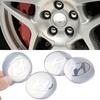 3D Car Wheel Center Hub Caps Sticker  Auto Emblem Wheel Center Cap For Hyundai Accent Elantra Wagon Tucson i10 i20 i30 i40 ix20 vf1