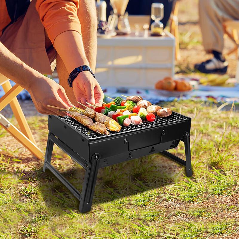 Seashore Portable Folding Charcoal BBQ Grill