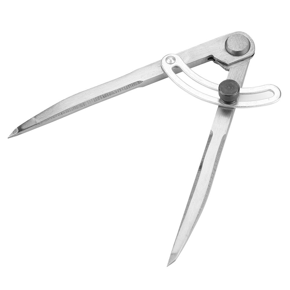 150mm Skrzydło Skórzany Dzielnik Obrotowy Rozstaw narzędzi Kompasy Obszar krawędzi