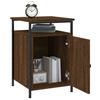 Nightstands (2 Pcs) Brown Oak Look 40 X 42 X 60 Cm Engineered Wood