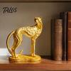 Zeitgenössische Tischdekoration 3D-gedrucktes Geparden-Ornament, Moderne stehende Leoparden-Skulptur, Dekorative elegante Wildtier-Dekoration Tierfigur