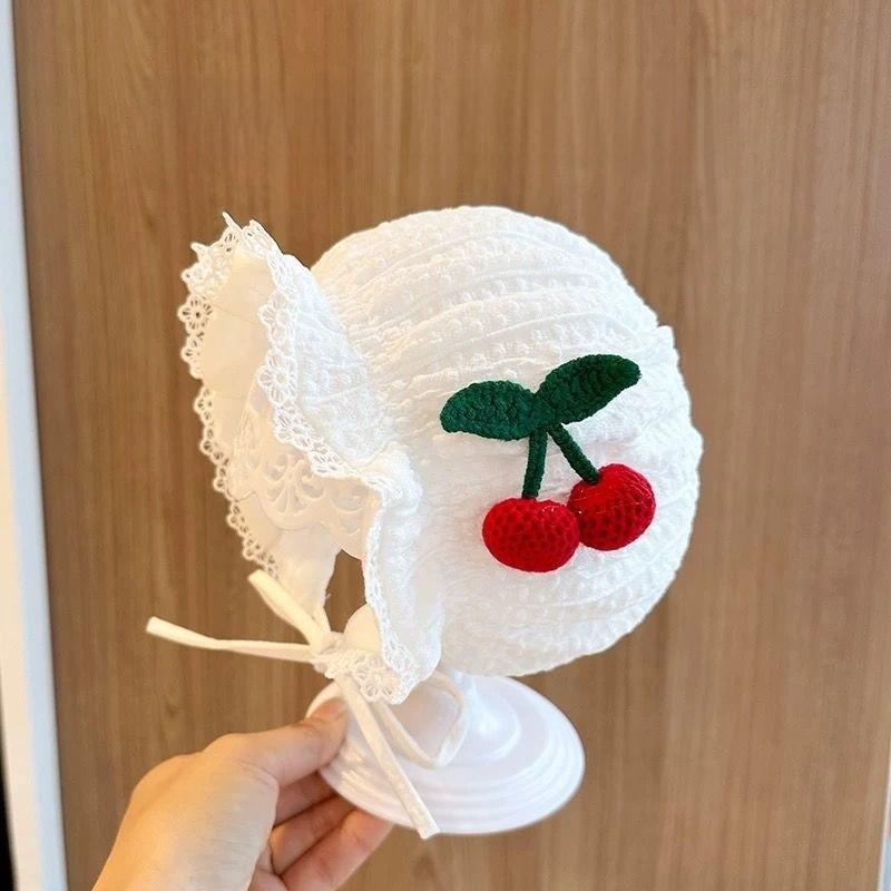 

Cute Baby Sun Hat With Wide Brim For Spring Uv Protection Infant Summer Cotton
