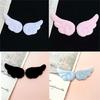 Multipurpose Farbic Angel Wing Pin With Safety Closures for Stylish Outfits Bags Hat Costumes Decoration