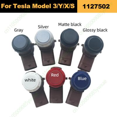Pro Tesla 3/S/X/Y 1127502 PDC parkovací senzor Nárazník Ultrazvukový radarový senzor varování při couvání Náhradní díly 7 barev