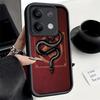 Phone Case for Xiaomi Redmi Note 15 14 13 Pro Plus Black Snake Doodle Shell 12S 11 11S 11T 5G 14S Soft Silicone Funda