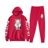 Chainsaw Man Couples Hoodie Sweatpants Set Long Sleeve Casual Outfit Men Women