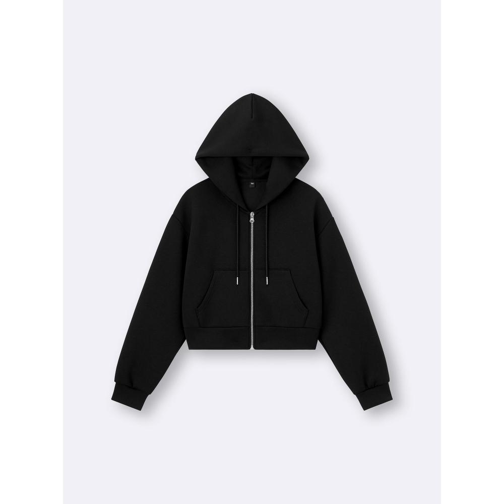 Gu Puff Sweat Full Zip Parka