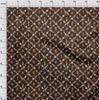 oneOone Cotton Poplin Brown Fabric Cowboy Sewing Craft Projects Fabric Prints By Yard 42 Inch