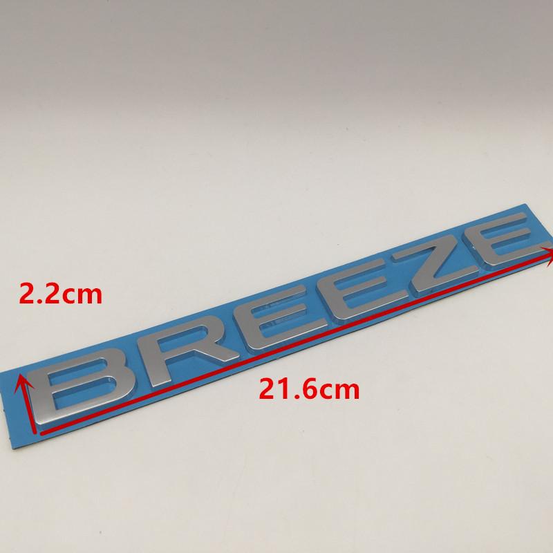 

1 шт., автомобильная буквенная эмблема, задний багажник, наклейки, значок, наклейка, автоаксессуары для BREEZE INSPIRE BREEZE
