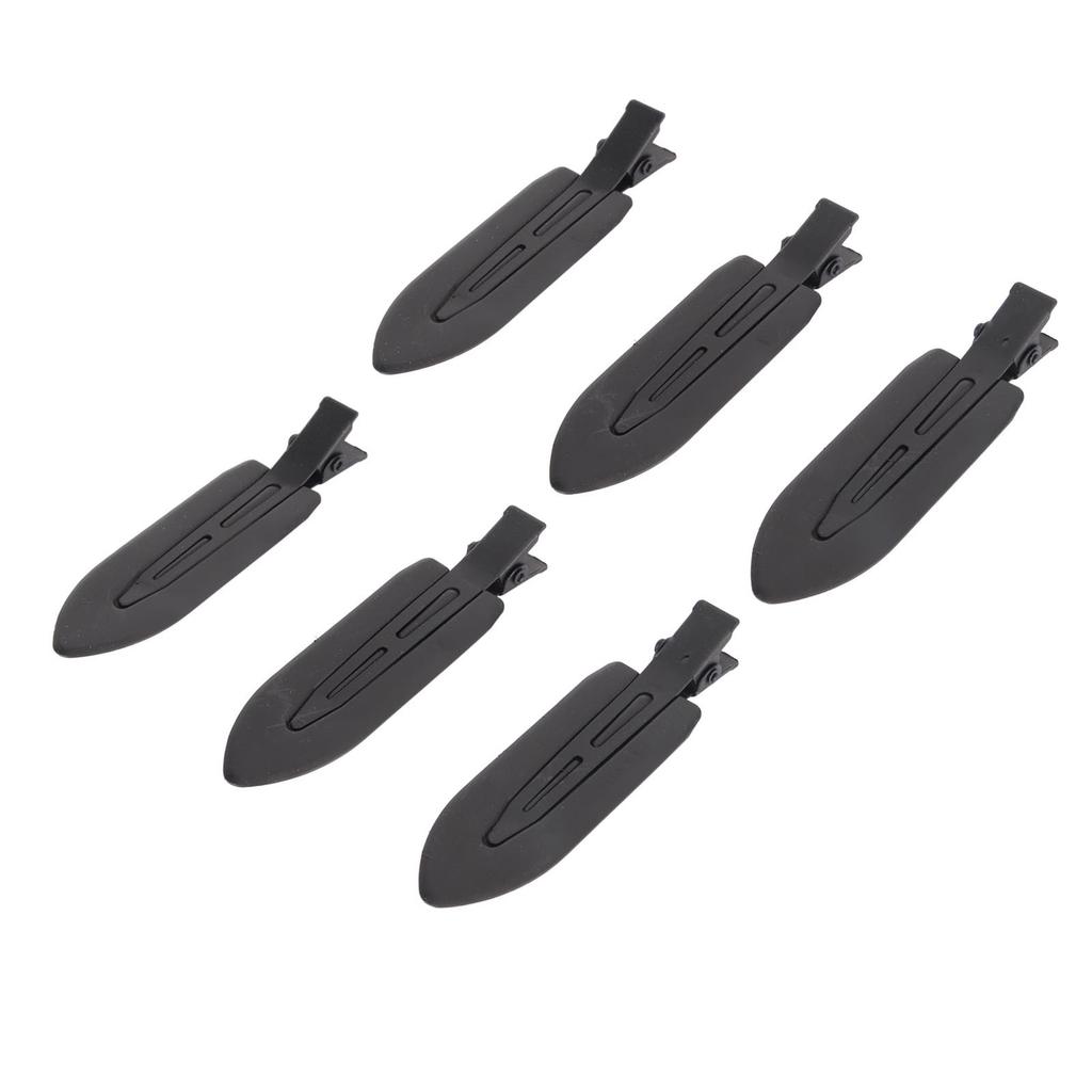 21 stuks Kapsel Make-up Haarclip Vrouwen Thuis Salon Zwarte Bladvormige Haarspelden voor Kapsel Pony