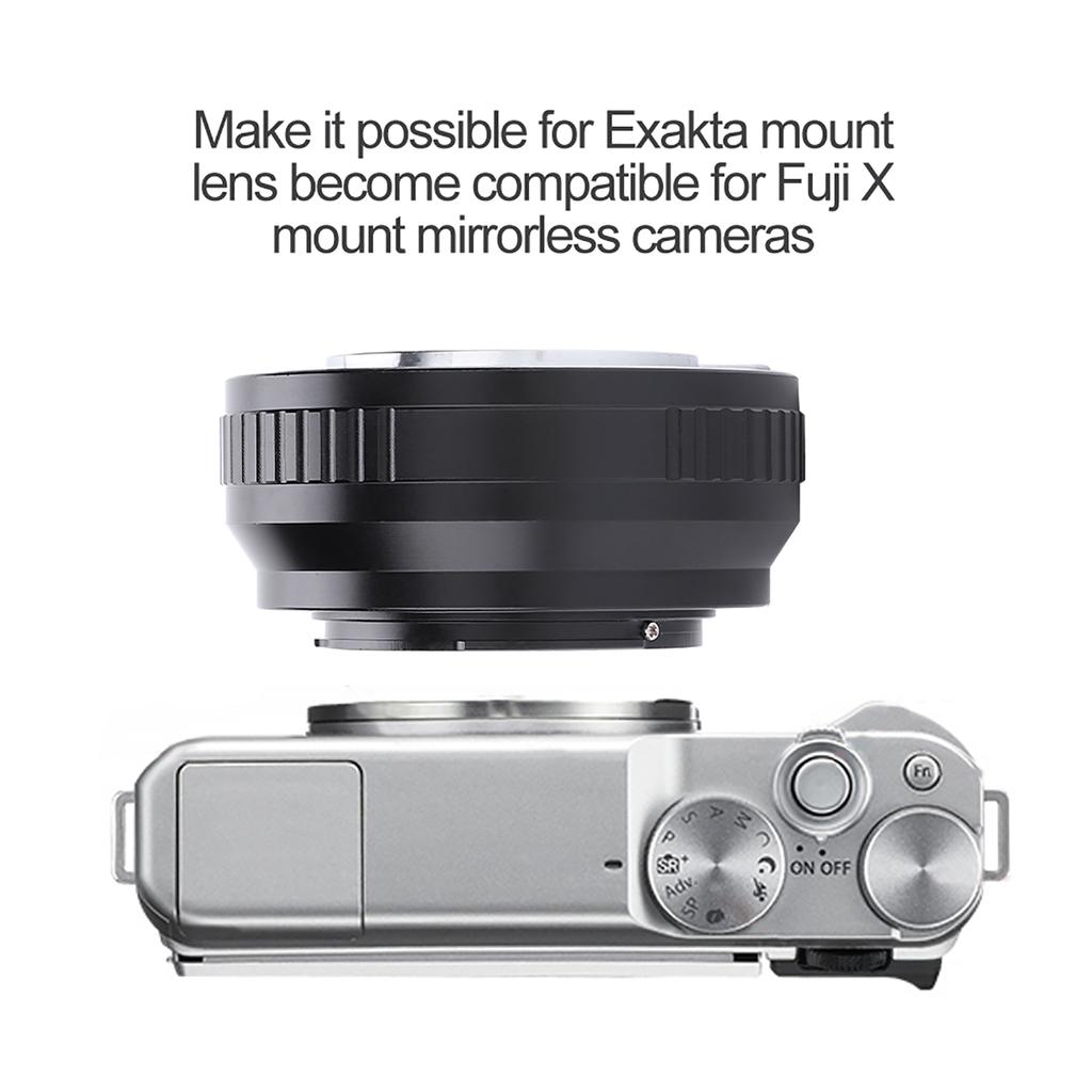 EXAKTAFX Manual Focusing Adapter Ring for Exakta Lens for Fuji X Mount Mirrorless Cameras