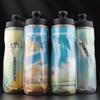 610ml Insulated Bike Water Bottle with Dust Cover Squeeze Sports Bottle Keep Water Cooler Cycling Water Bottle Cycling Equipment