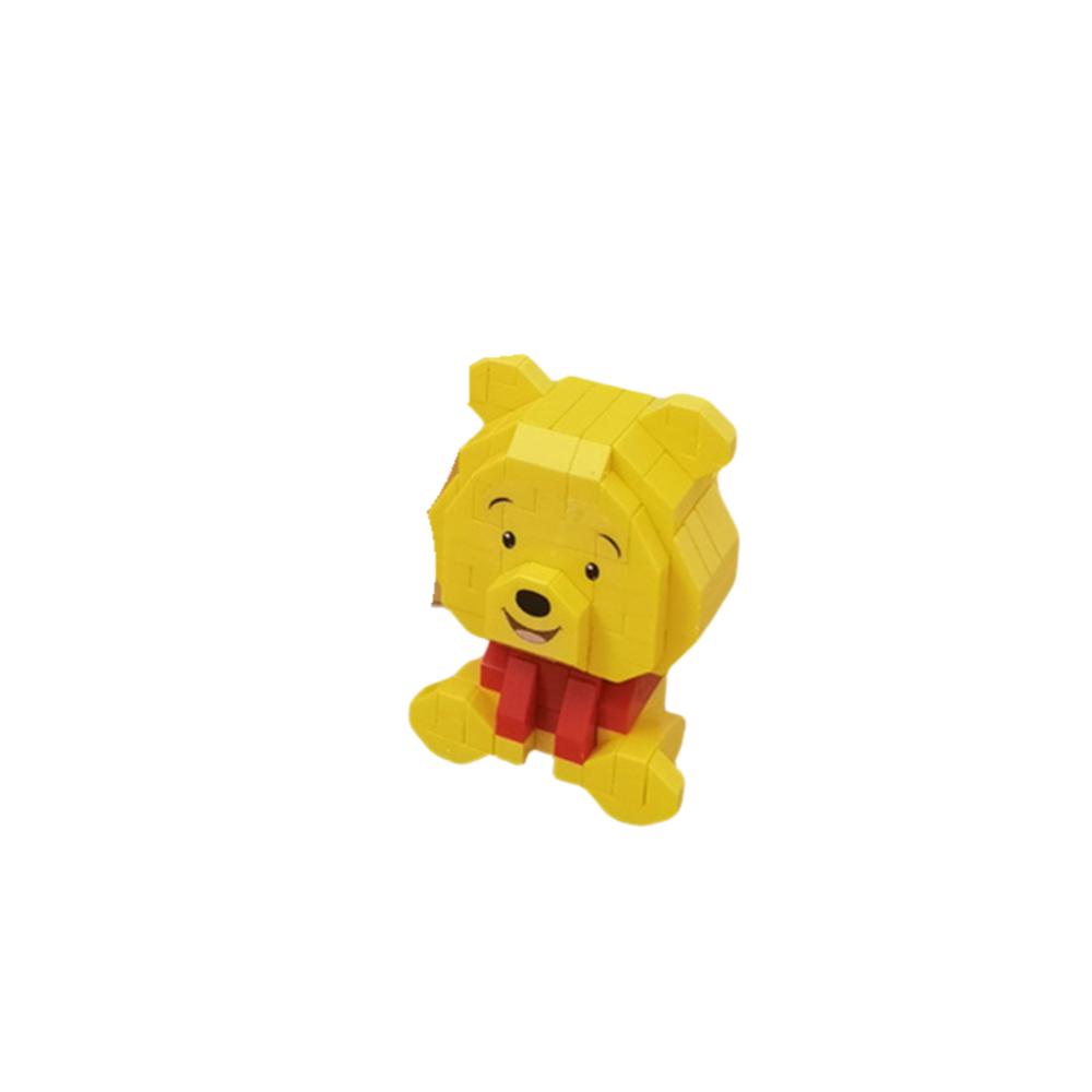 Cute Granular Building Blocks, Mickey Mouse, Minnie, And Duck Building Block Assembly Toys, Suitable For Boys And Girls'