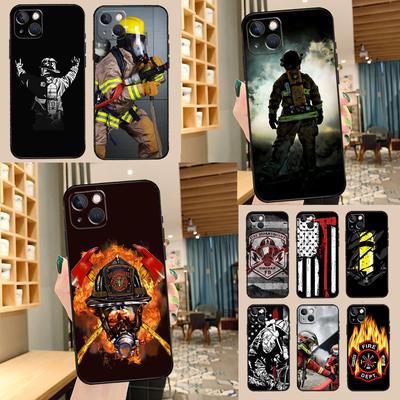 Feuerwehrmann Helden Feuerwehrmann Handyhülle Für iPhone 17 Pro Max 15 14 13 11 12 16 Pro Max mini 15 16 Plus 16e 17 Air Cover
