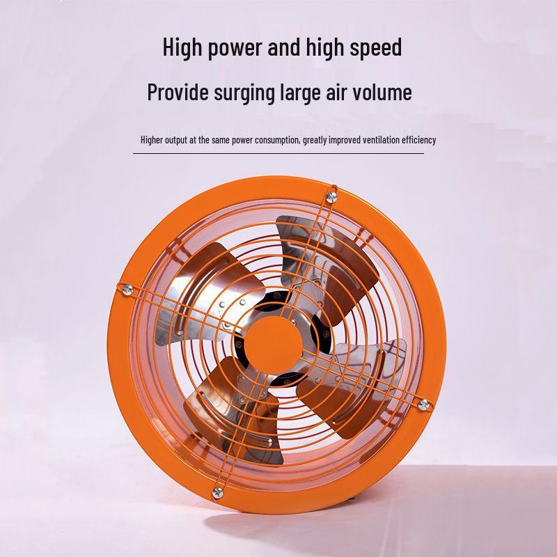 High-Power Industrial Handheld Fan for Workshops and Construction Sites