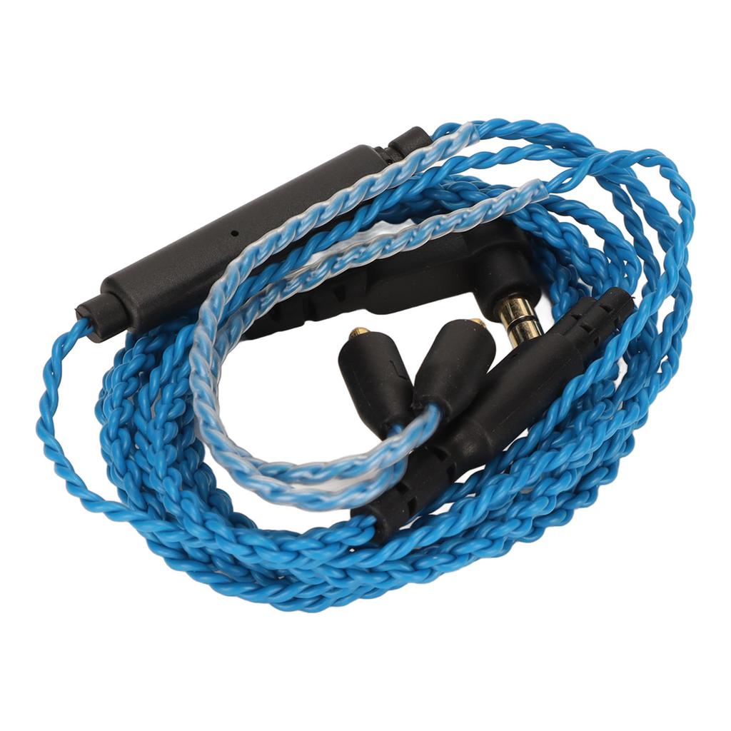 Replacement Headphone Cable OFC Core Earphone Cable with Mic Compatible for SE215 SE315 SE535 SE846